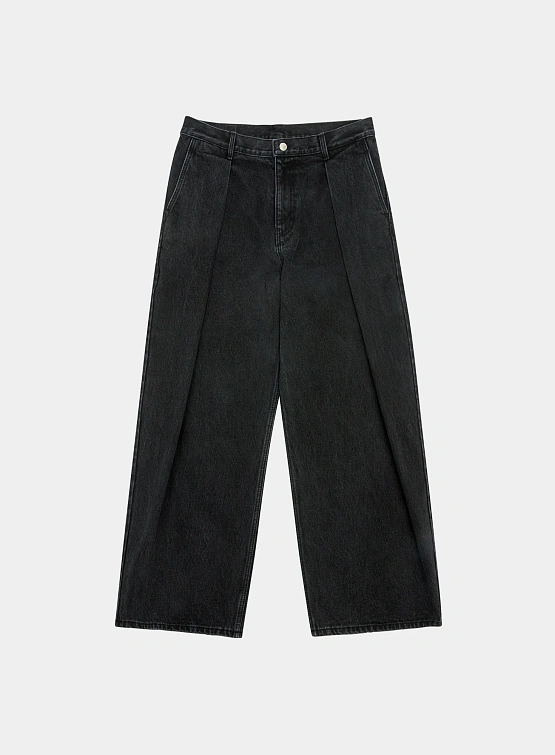 Джинсы ADERERROR Sig; SV Tag Jeans 02 Black