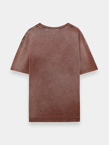 Футболка ALCHEMIST x STUDIO SLOW EXCLUSIVE Ruby Fleeting Brown