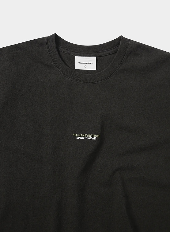 Футболка thisisneverthat Small Logo Tee	Black
