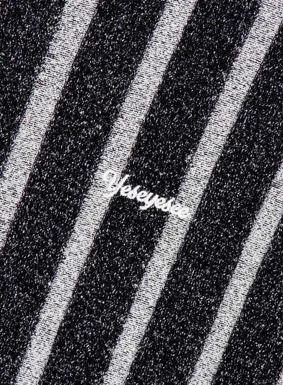 Свитер YESEYESEE Stipe Knit Pullover Black