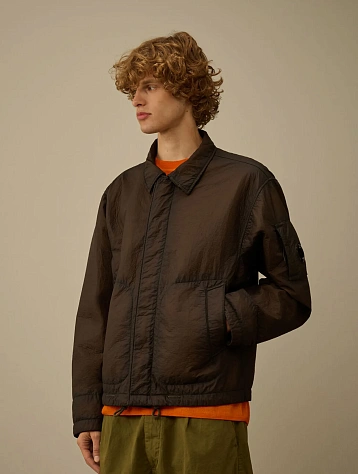 Куртка C.P. Company Feltro Bi-Film Short Ivy Green