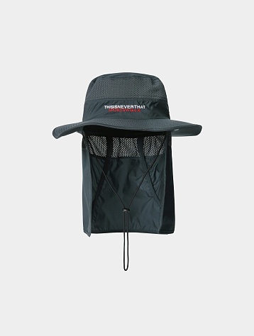 Панама thisisneverthat Sun Shade Sport Boonie Hat Black