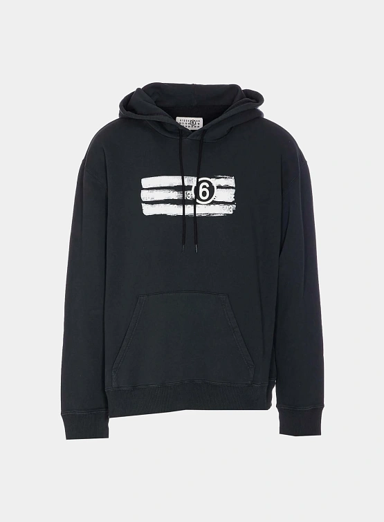 Худи MM6 Maison Margiela Black