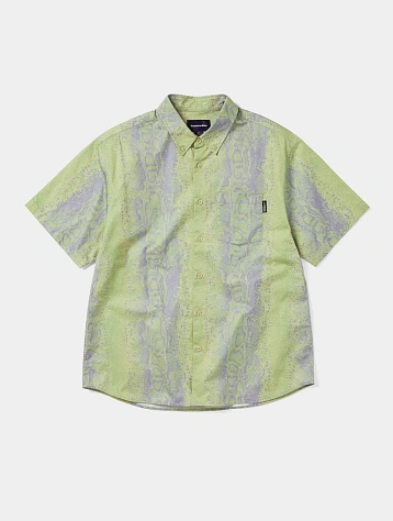 Рубашка thisisneverthat Python S/S Shirt Light Green