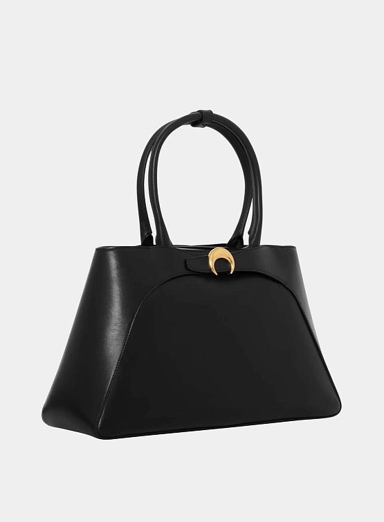 Cумка Marine Serre Smooth Leather Aurora Black