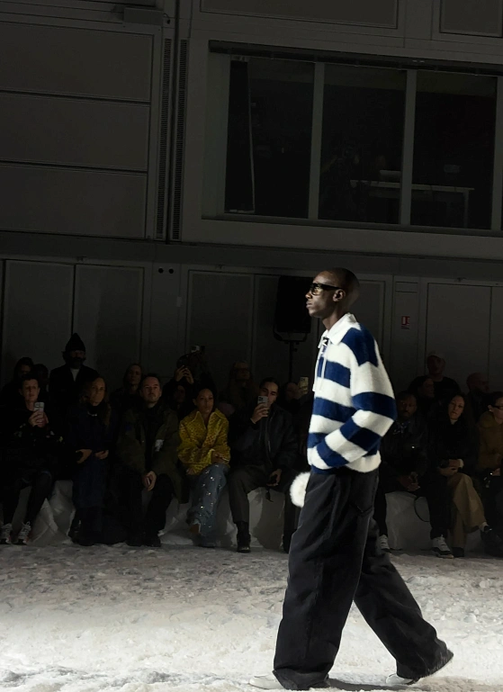 Там, где прошлась метель: показ 3.PARADIS FW’25