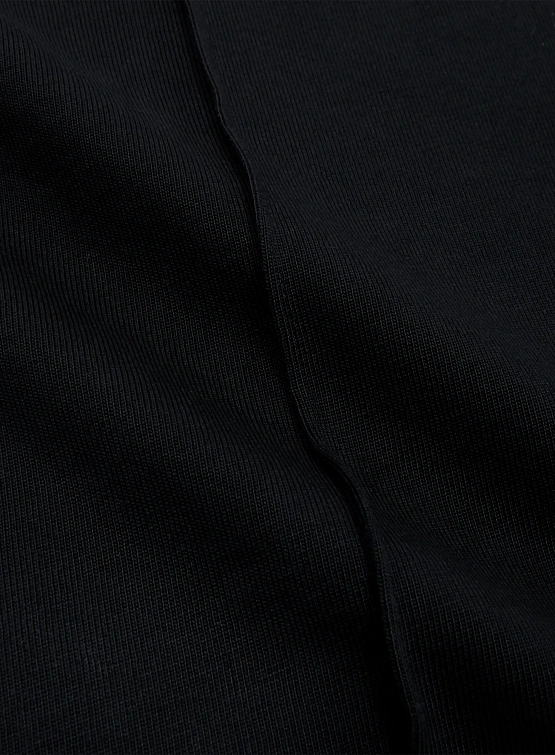 Женская футболка Peter Do Creased Oversized Tee Black