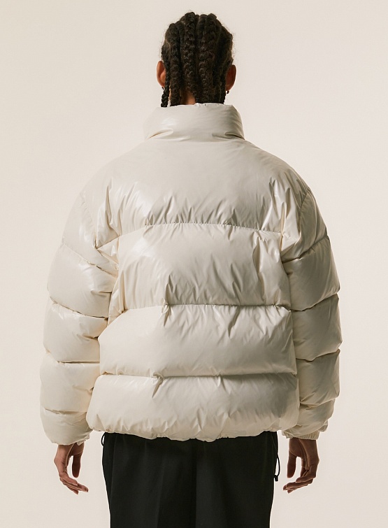 Пуховик LMC OG Glossy Puffer Duck Down Parka Cream