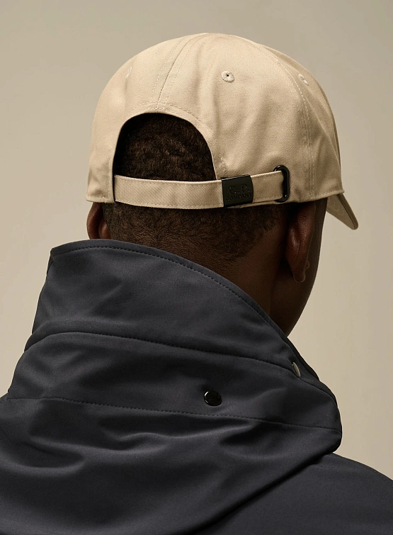 Кепка C.P. Company Gabardine Logo Cap Vintage Khaki
