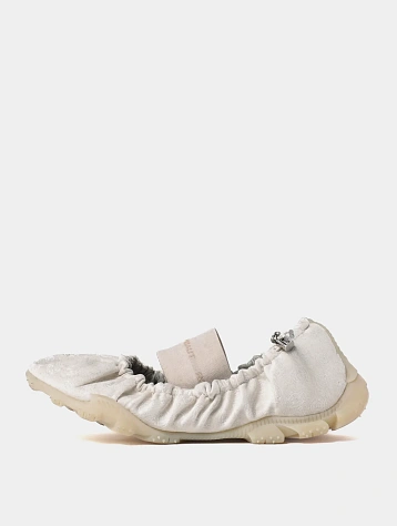 Женские балетки ROMBAUT Rei Monogram White