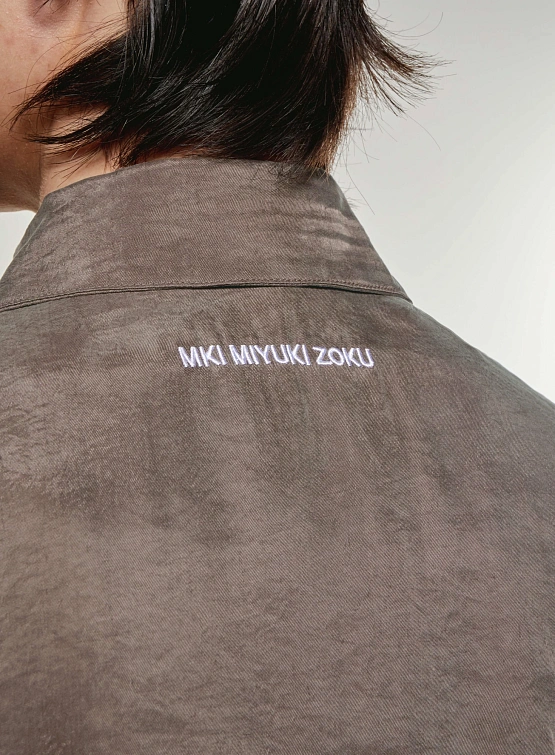 Овершот MKI MIYUKI ZOKU Sandwash Cupro Trucker Brown