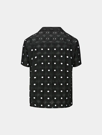 Рубашка Andersson Bell Half Sheer Flower Black