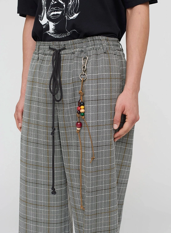Брюки Song for the Mute Relaxed Lounge Vintage Check Grey