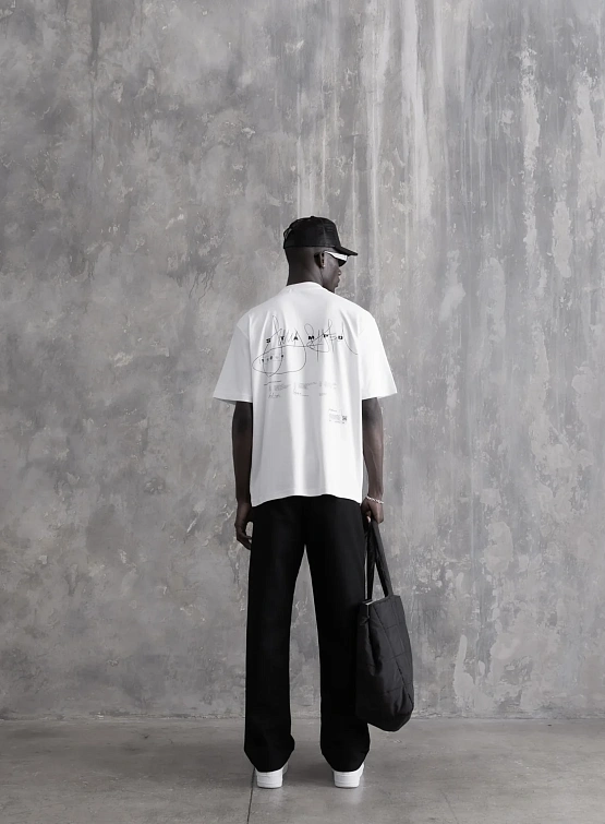 Футболка Stampd FW24 Sound System Relaxed White