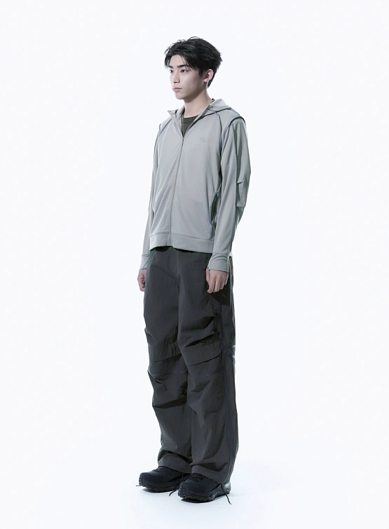 Зип-худи SAN SAN GEAR Overlock Mesh Grey
