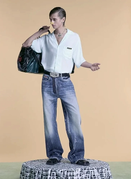 Рубашка Martine Rose Hawaiian Shirt Green