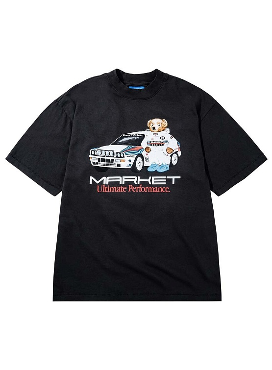 Футболка MARKET Ultimate Rally Washed Black