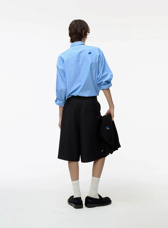 Рубашка ADERERROR Sig BL Tag Shirt 01 Stripe