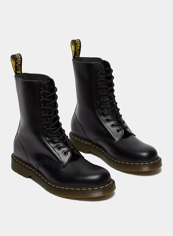 Ботинки Dr. Martens 1490 Smooth Leather Mid Black