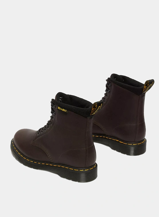 Ботинки Dr. Martens 1460 Warmwair Leather Lace Up Brown