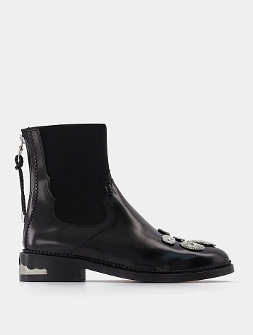Женские челси TOGA Ankle Leather Black