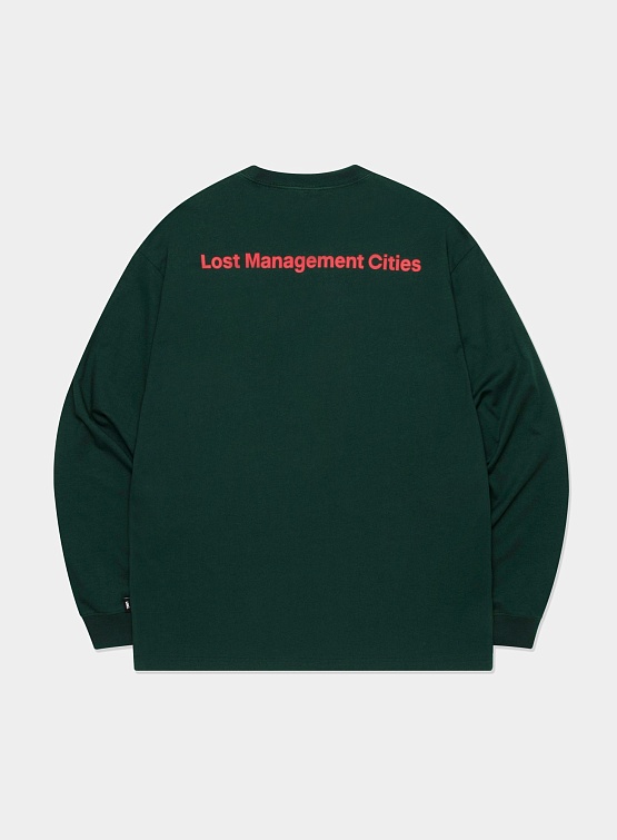 Лонгслив LMC Scary Bear Long Slv Tee Dark Green