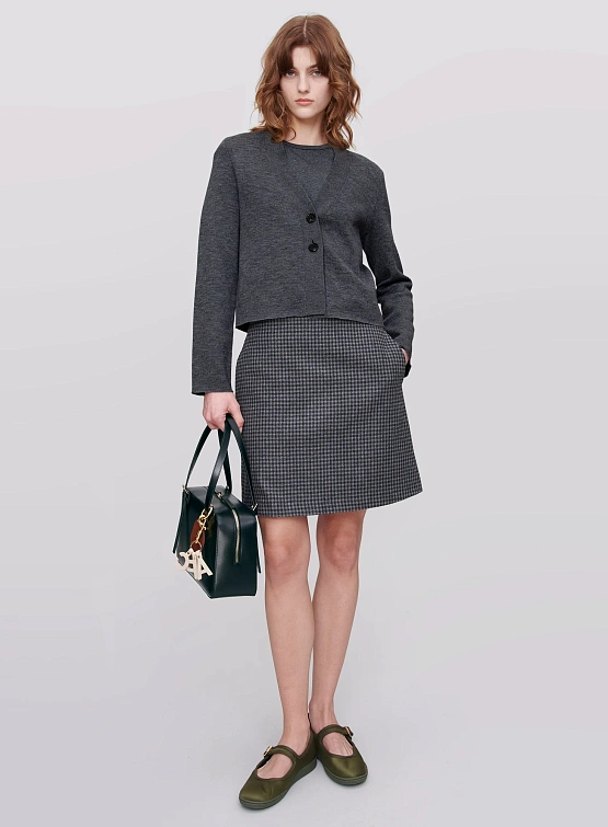 Женский кардиган A.P.C. Anna Cardigan Anthracite