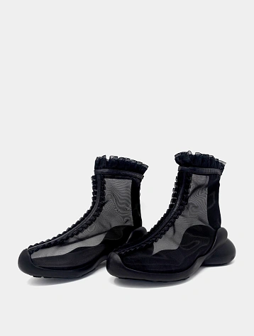 Женские сапоги Collina Strada Mesh Rufl Boots Black