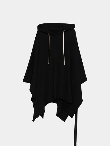 Худи RICK OWENS DRKSHDW Poncho Black