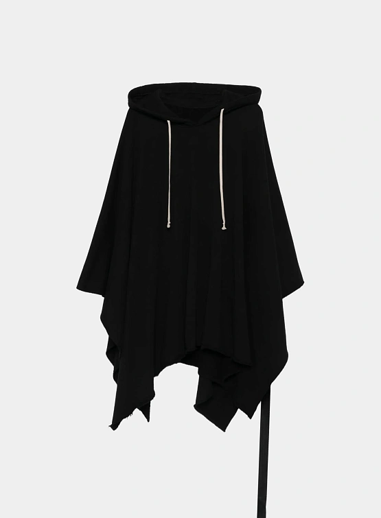 Худи RICK OWENS DRKSHDW Poncho Black