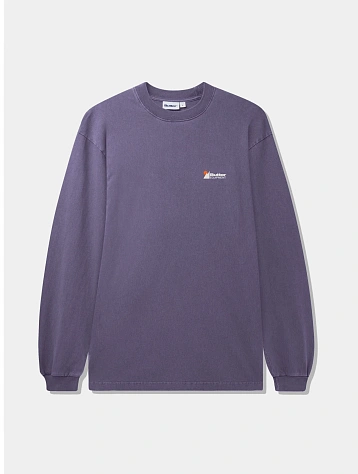 Лонгслив Butter Goods Pigment Dye L/S Tee Dusk