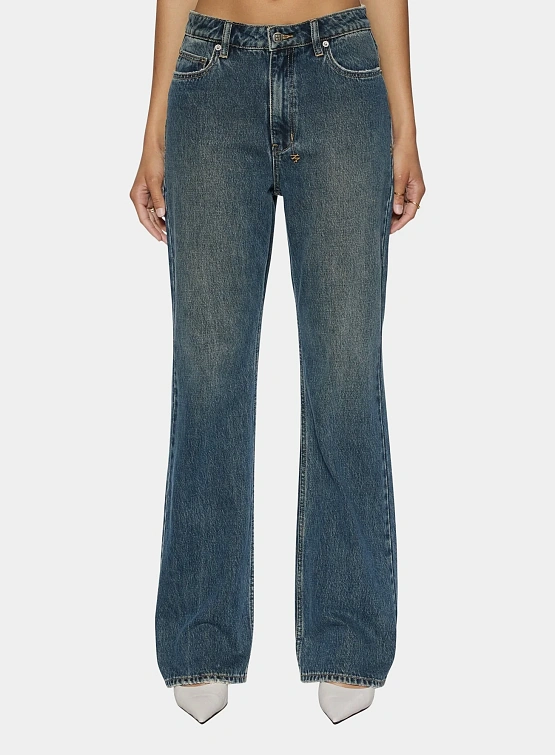 Женские Джинсы Ksubi Soho Slouch Sandstorm