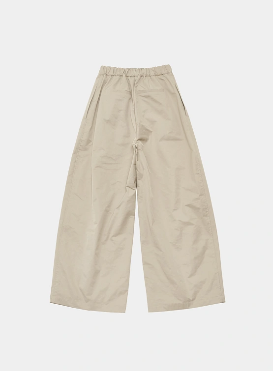 Женские брюки AMOMENTO Two Tuck Balloon Pants Beige