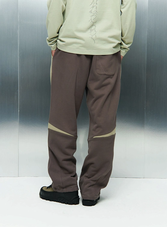 Брюки SAN SAN GEAR Oblique Sweatpants Ash Brown