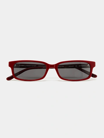 Очки Bonnie Clyde Boyfriend 2 Layered Red & Black Lens