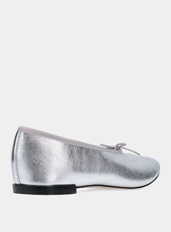 Женские балетки Marine Serre x Repetto Lilouh Ballet Flats Silver