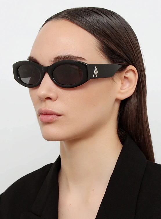 Очки THE ATTICO x Linda Farrow Berta Black