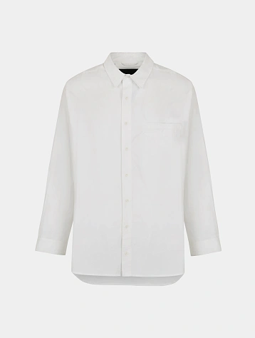 Рубашка entire studios Giant Shirt White