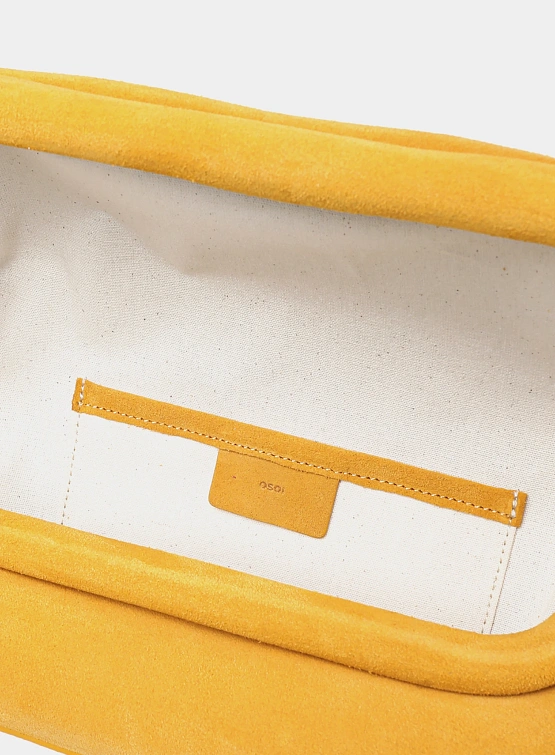 Сумка OSOI Folder Brot Suede Mustard