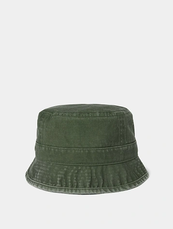 Панама thisisneverthat Washed Bucket Hat Olive