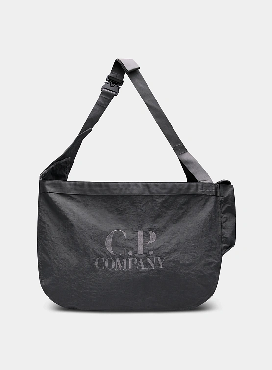 Сумка C.P. Company Plain Paper Touch Zipped Bag Smoked Pearl