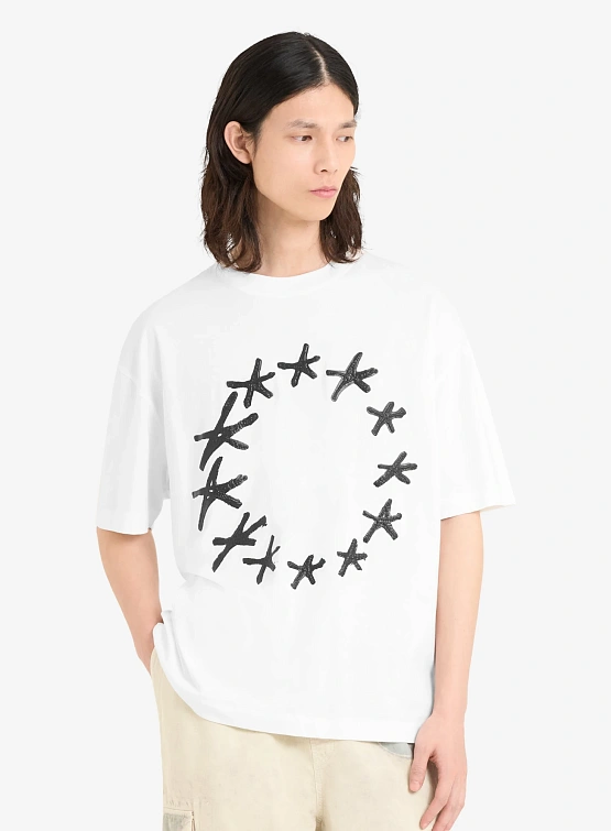 Футболка Études Relax T-shirt Stars White