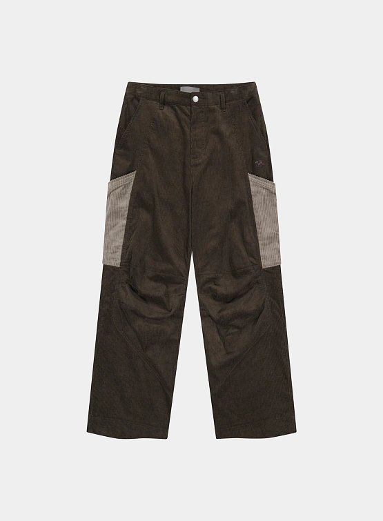 Брюки SAN SAN GEAR Corduroy Pocket Brown