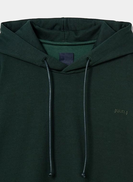 Худи JUUN.J Essential Jersey Hoodie Green