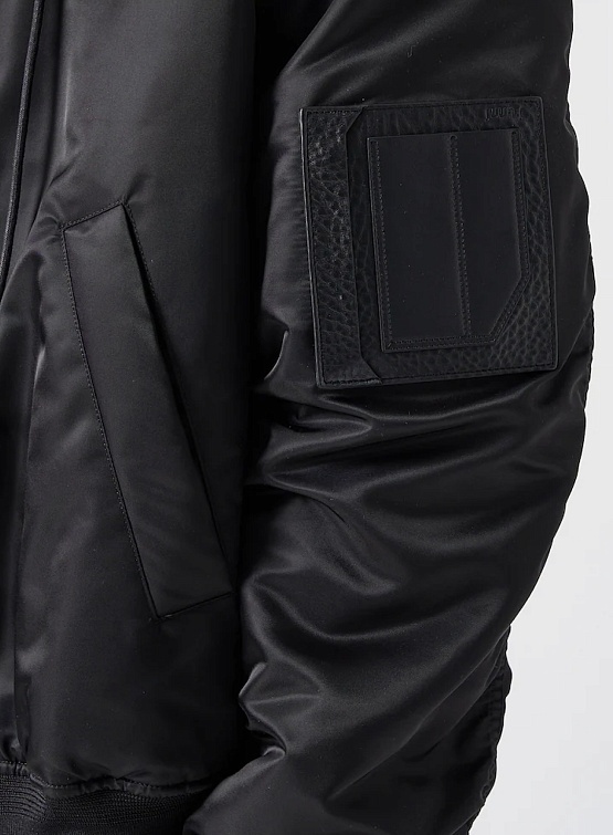 Куртка JUUN.J Hood Detachable MA-1 Jumper Black