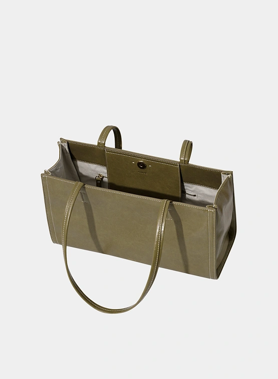 Женская сумка STAND OIL Oblong Bag Basil