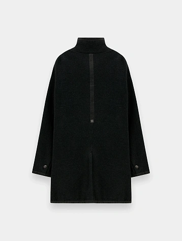 Пальто ISAAC SELLAM Mantel Highcoat Laine Unique Anthrazit