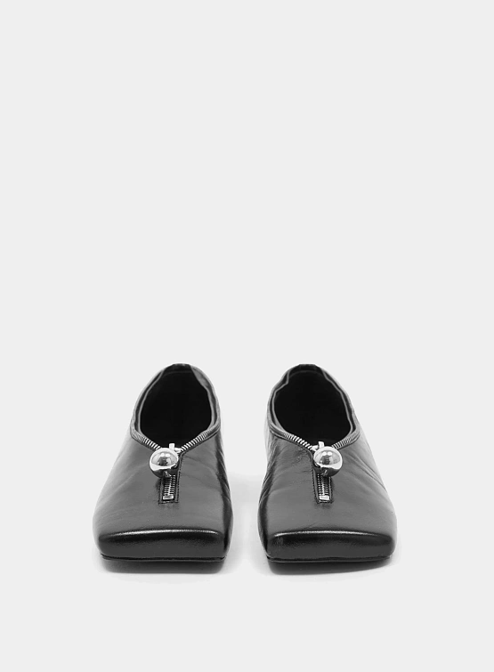 Женские туфли EPINGLER Silver Ball Toe Black