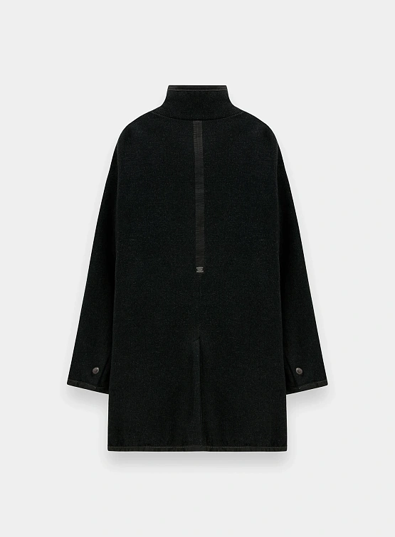 Пальто ISAAC SELLAM Mantel Highcoat Laine Unique Anthrazit