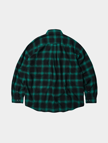 Рубашка FrizmWORKS Ombre Flannel Green